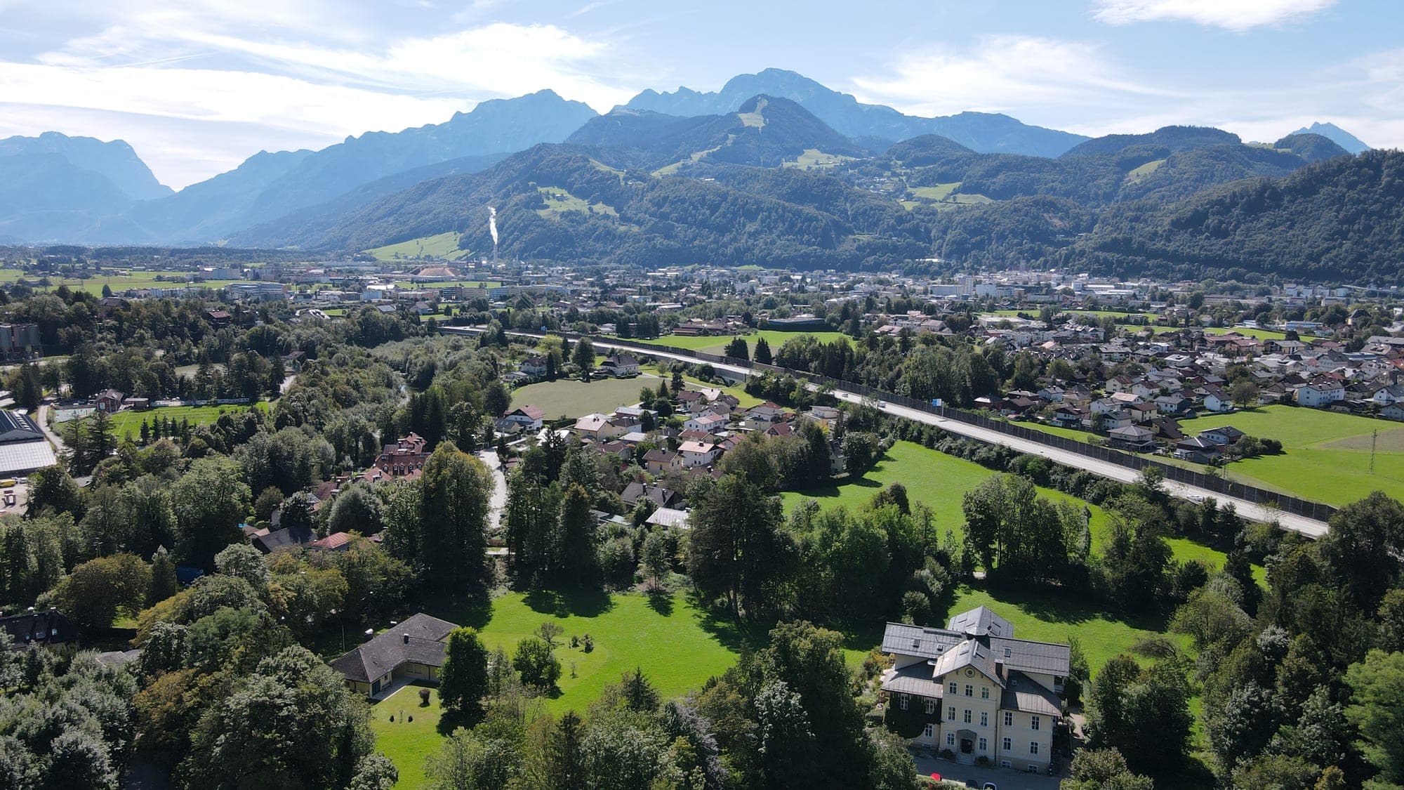 Ortsmotiv Berchtesgadener Land: charakteristische Bebauung bzw. Landschaft der Region